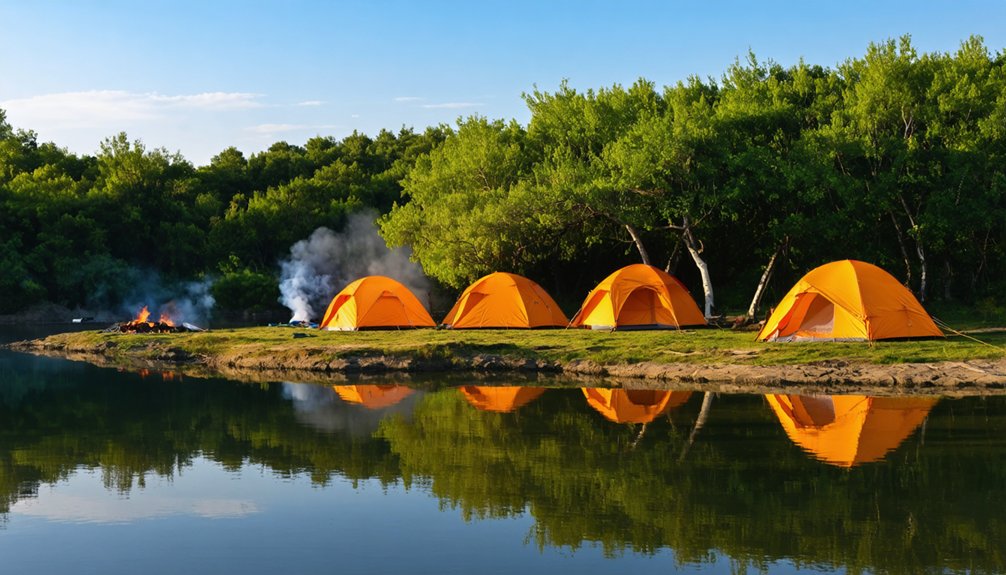 Laguna Caren Camping 6 Mejores